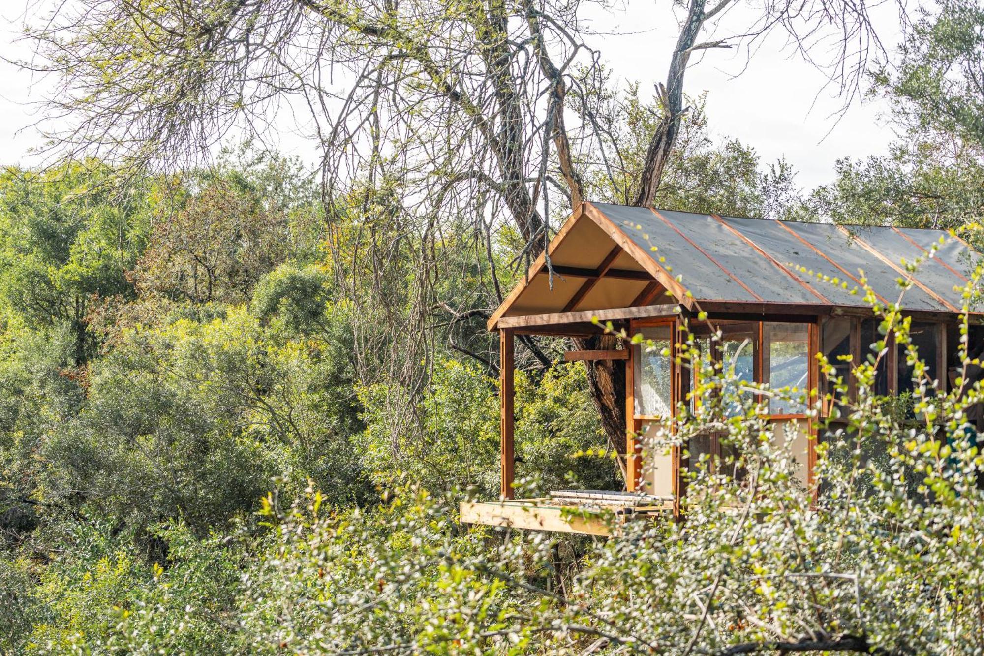 Ndzhaka Tented Camp заповідник Маньєлеті Екстер'єр фото